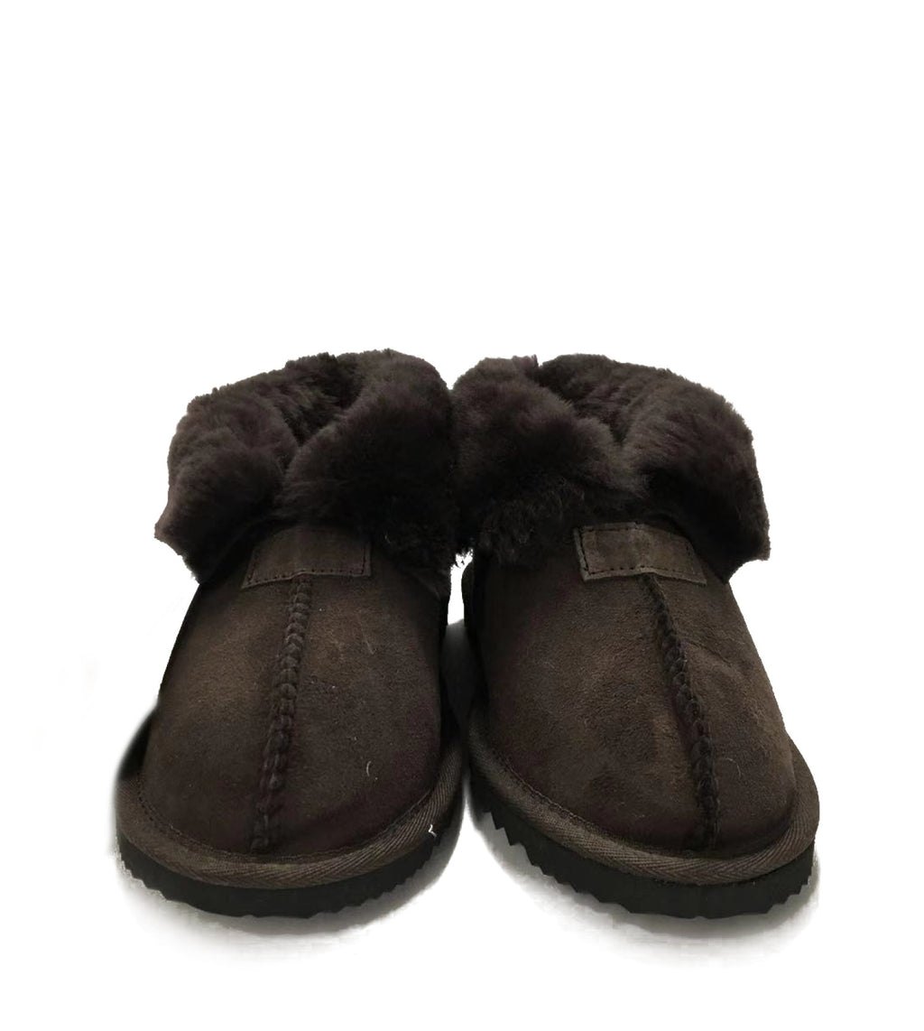 AU*Wool Collar Slipper