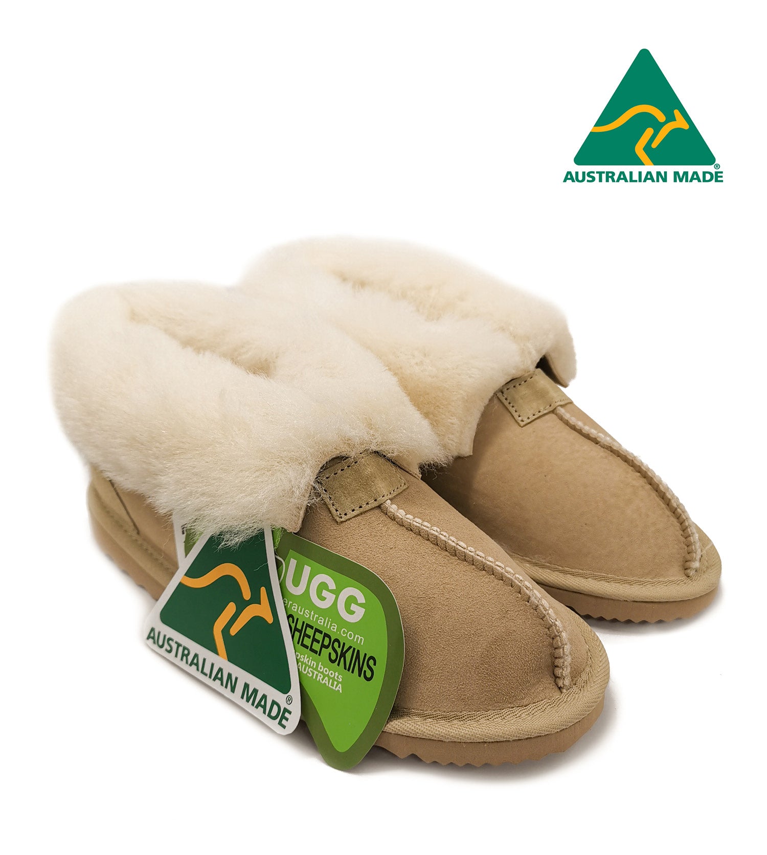AU*Wool Collar Slipper