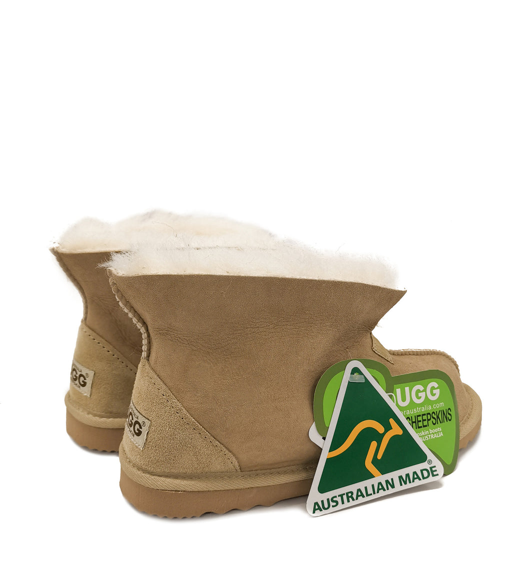 AU*Wool Collar Slipper