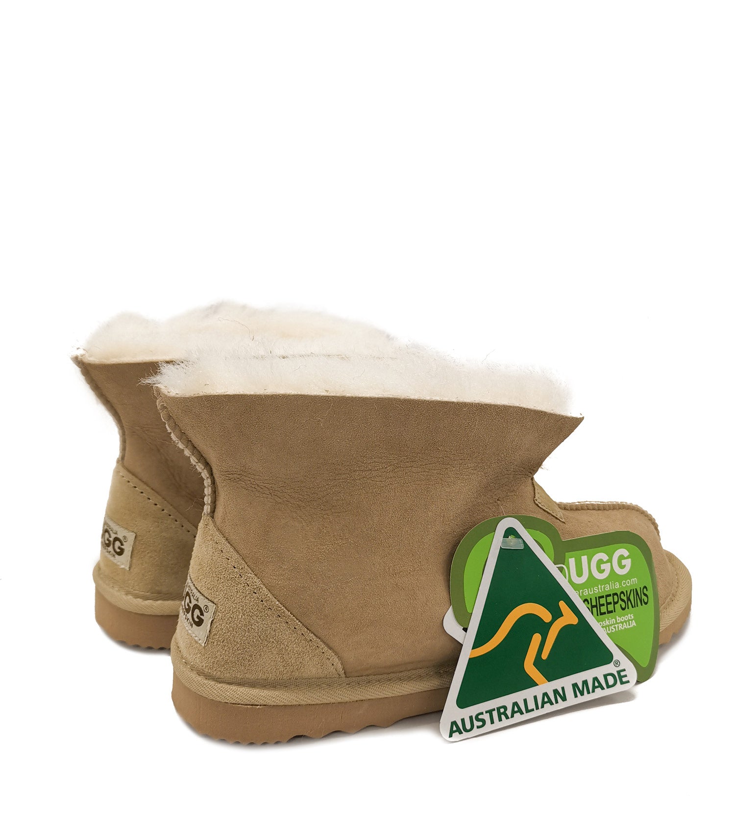 AU*Wool Collar Slipper