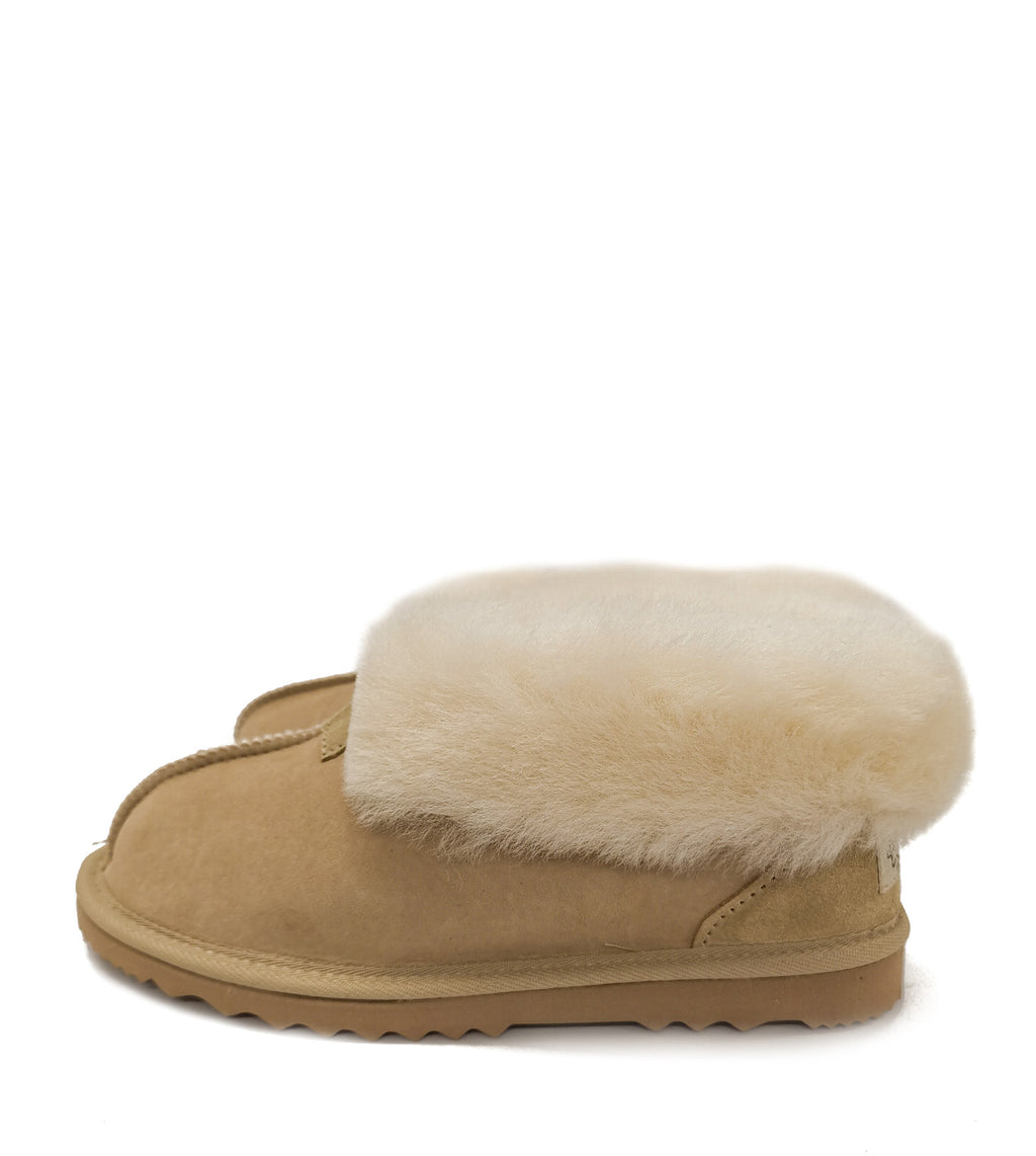 AU*Wool Collar Slipper