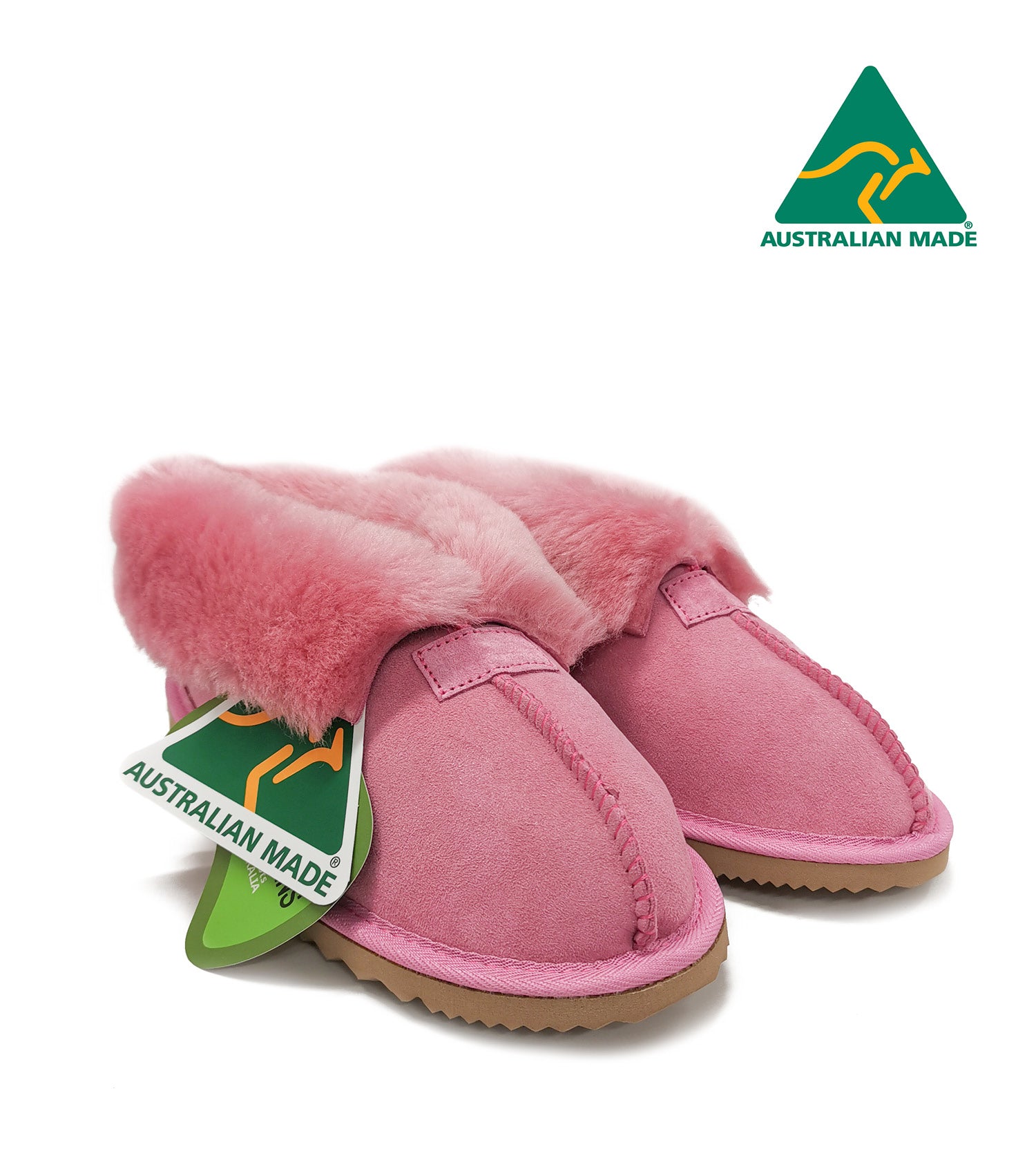 AU*Wool Collar Slipper