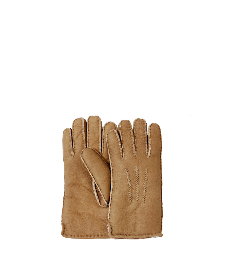 Classic Shearling Seamed Gloves