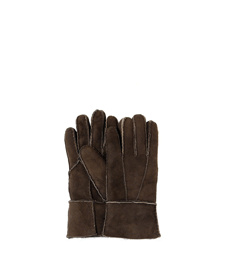 Classic Shearling Seamed Gloves