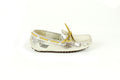 Lizard rubber sole summer moccasin