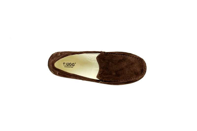 Men's  rubber sole summer moccasin
