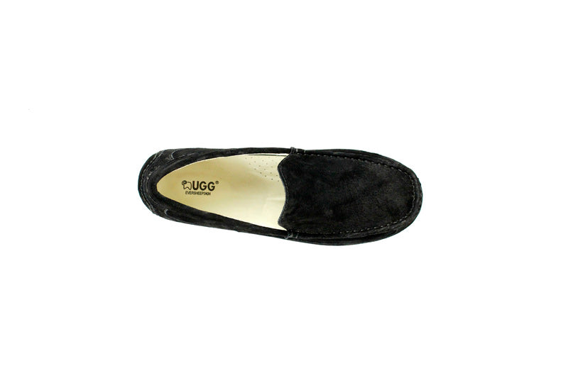 Men's  rubber sole summer moccasin