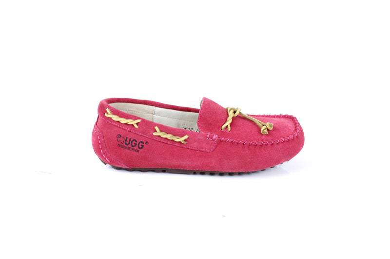 Twisty lace summer moccasin