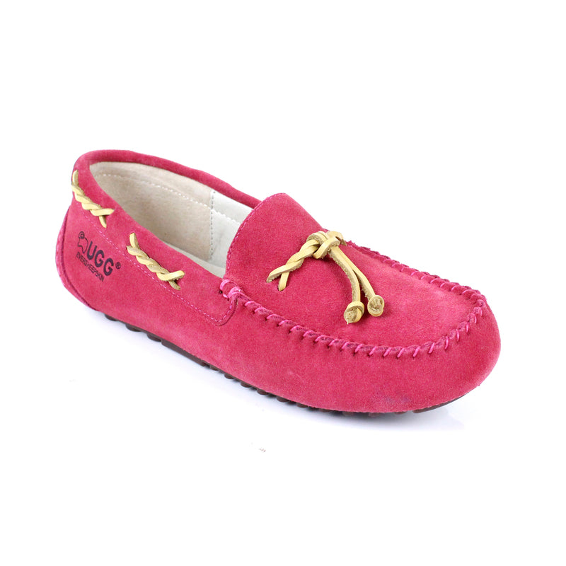 Twisty lace summer moccasin