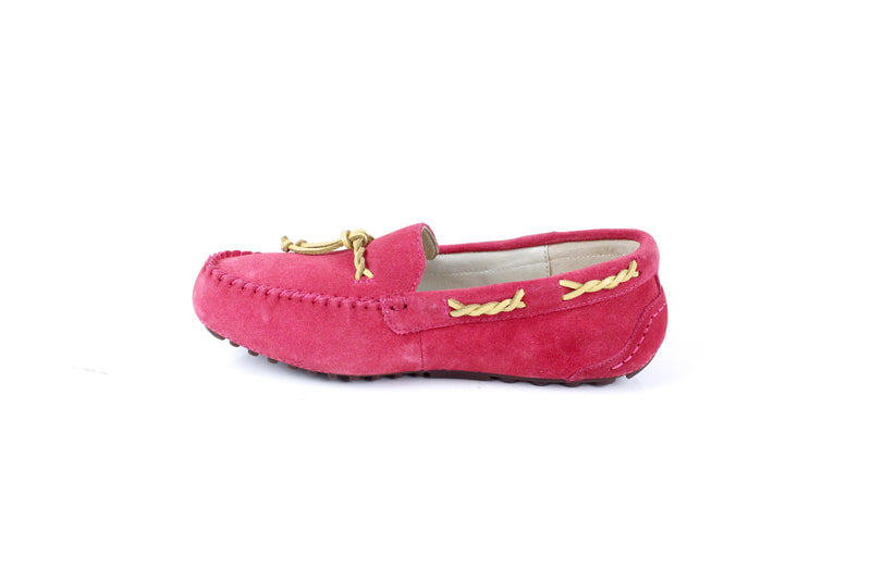 Twisty lace summer moccasin