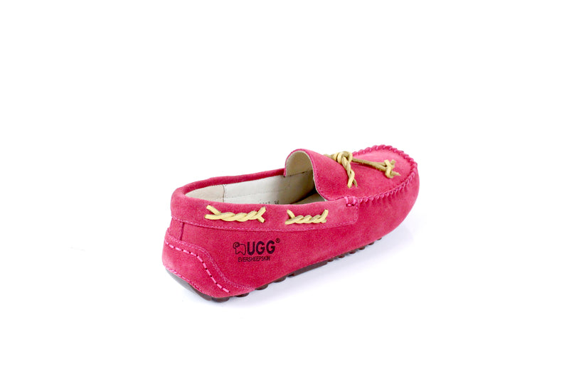 Twisty lace summer moccasin