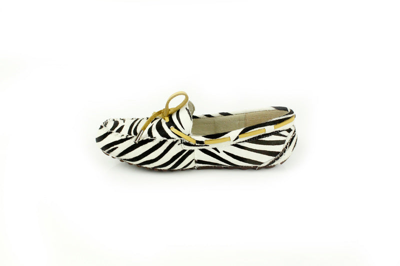 AP rubber sole summer moccasin