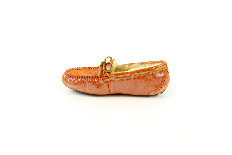 Glitter moccasin