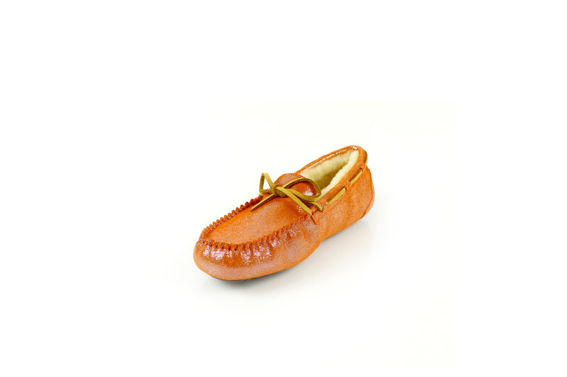 Glitter moccasin