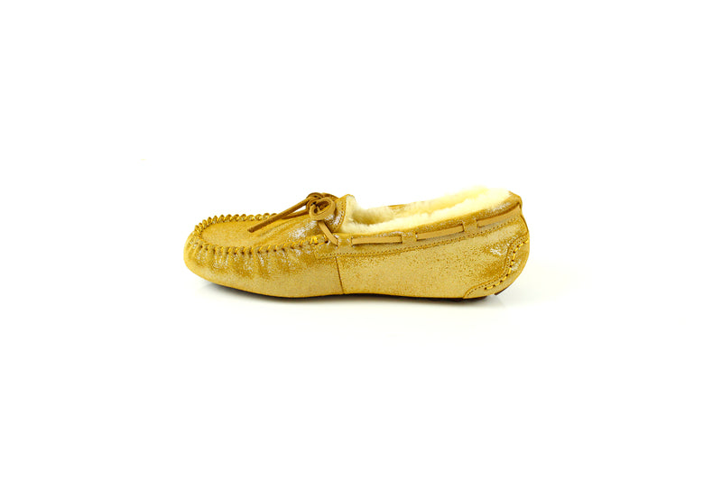 Glitter moccasin