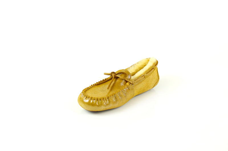 Glitter moccasin