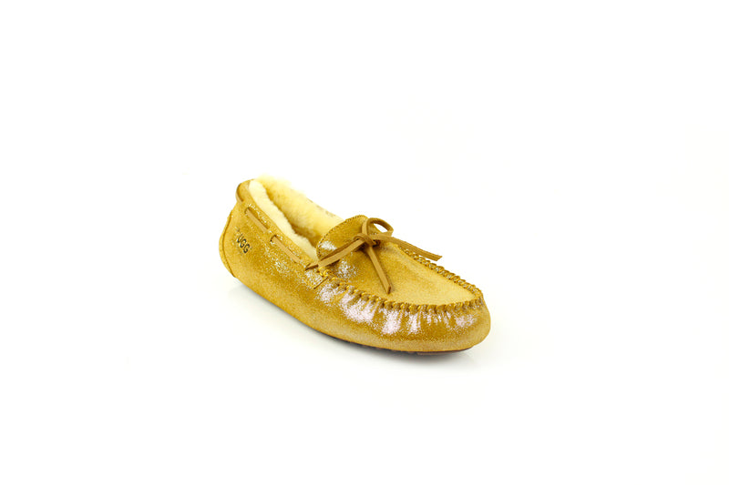 Glitter moccasin