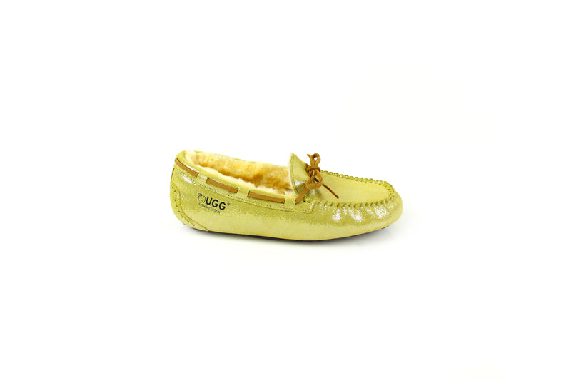 Glitter moccasin