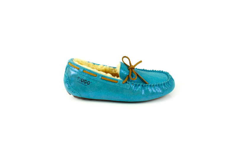 Glitter moccasin