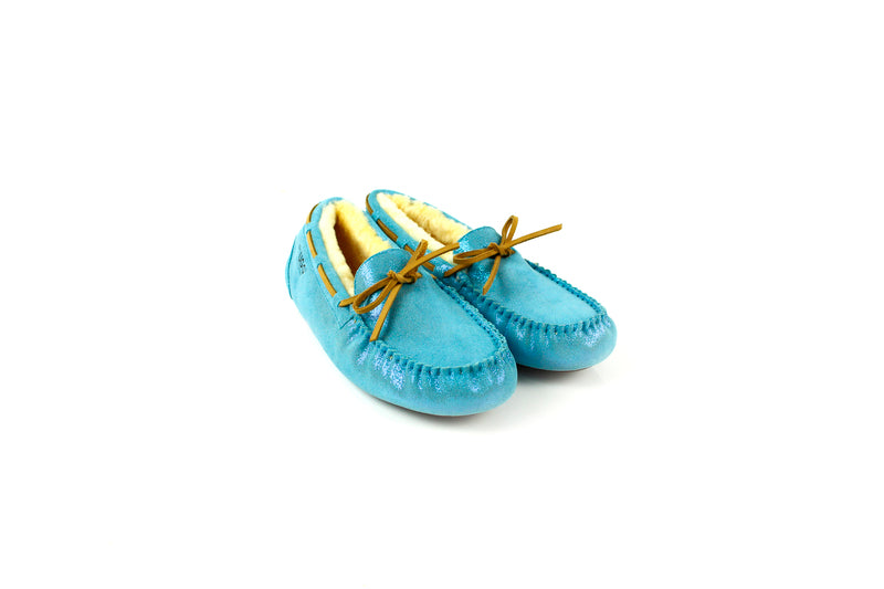 Glitter moccasin