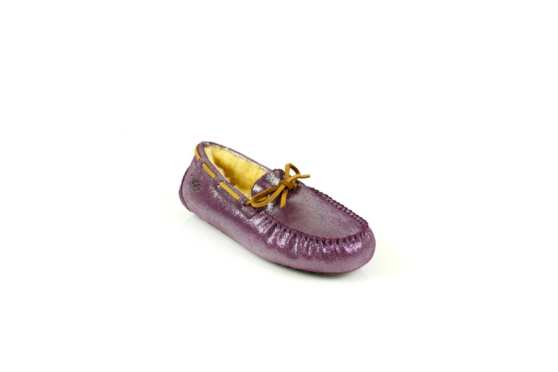 Glitter moccasin