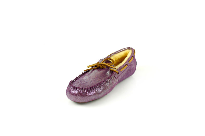 Glitter moccasin