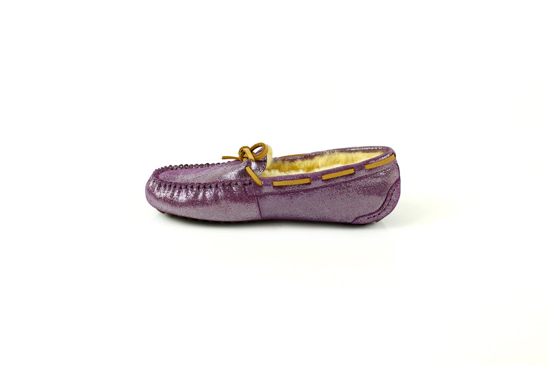 Glitter moccasin