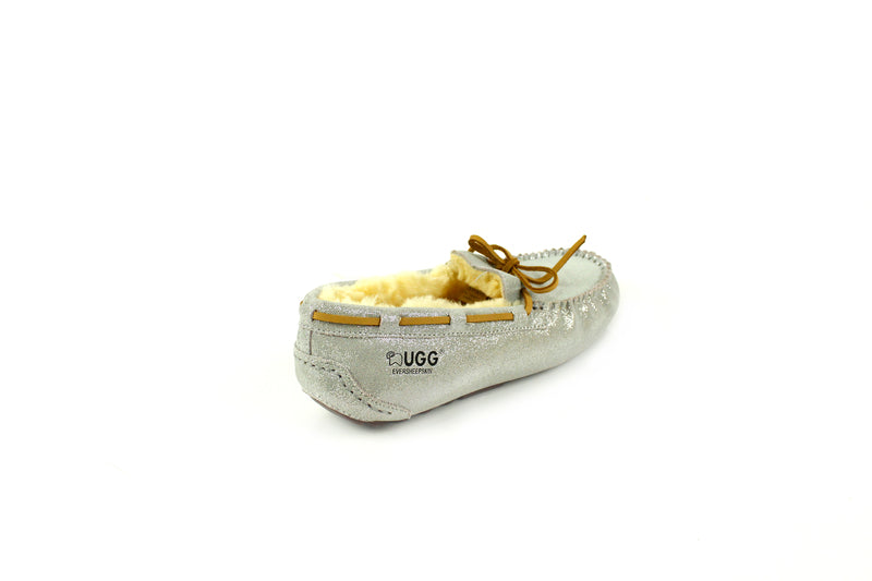 Glitter moccasin