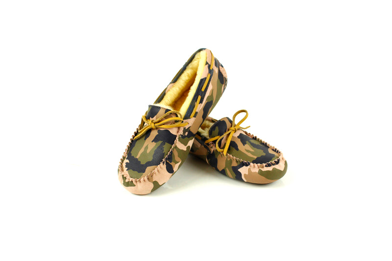 Camo moccasin