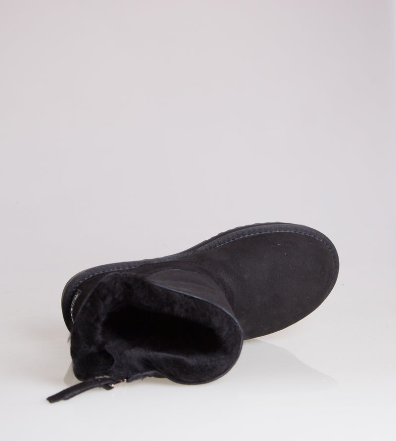 Short side zipper