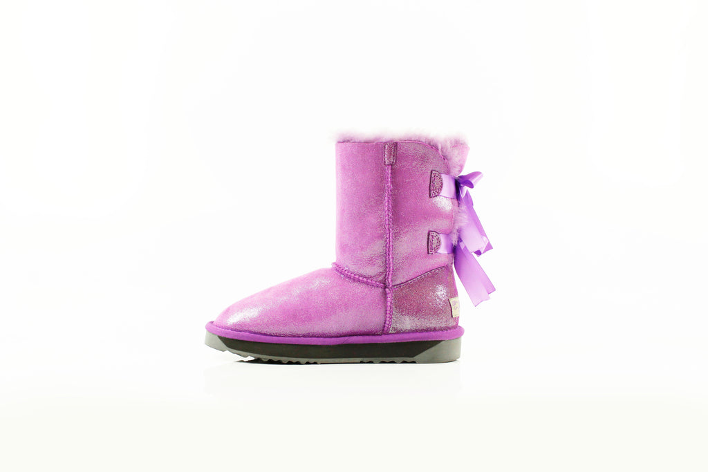 Short back bow glitter