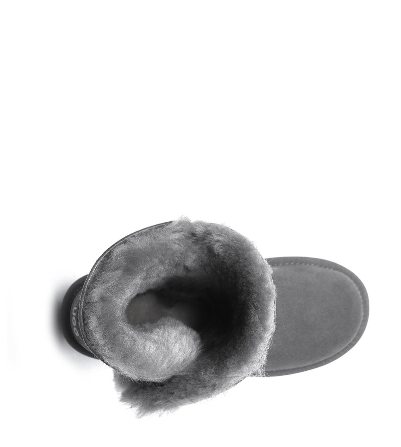 Short button crystal