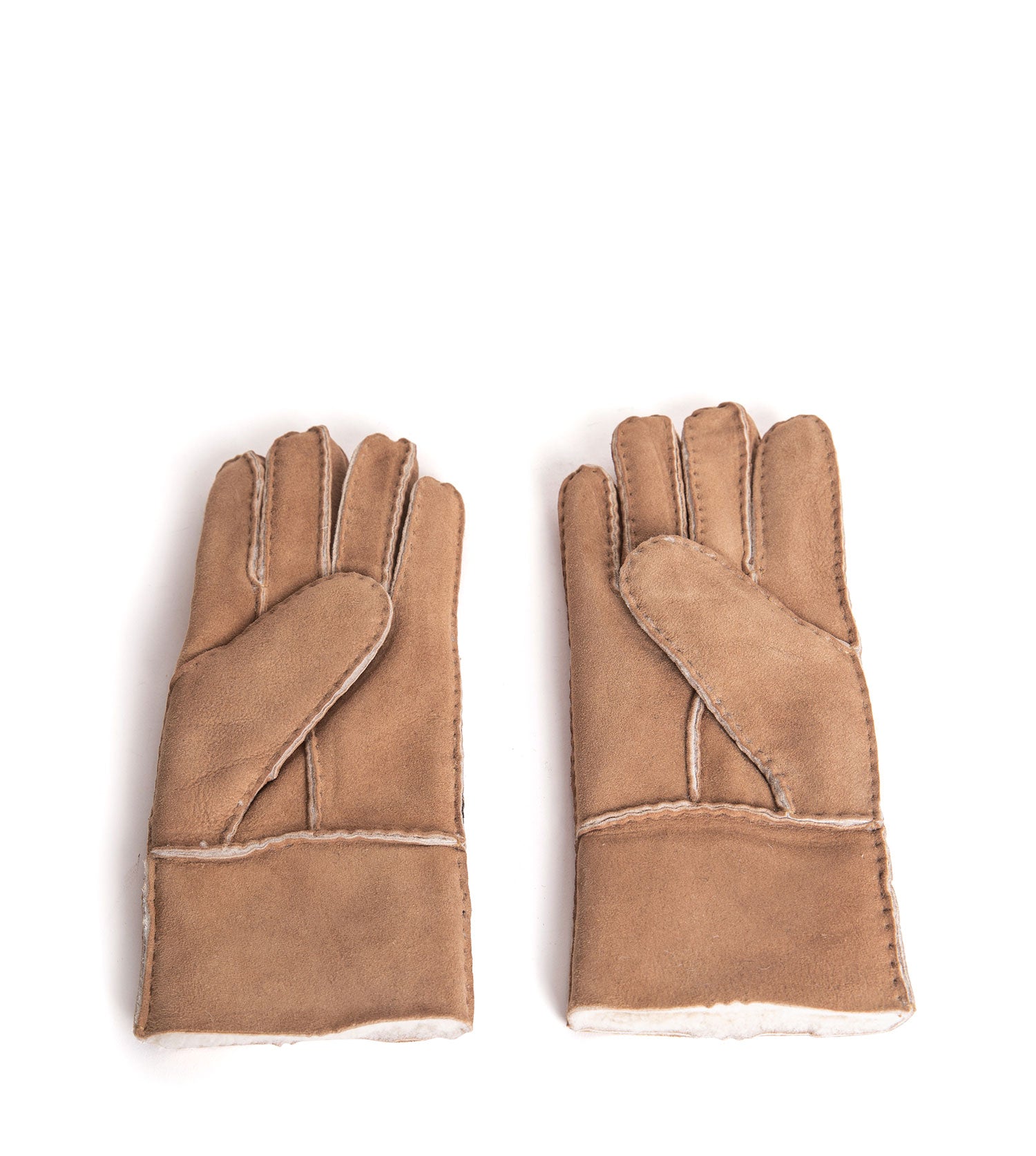 AS*Stitching Gloves With Suede
