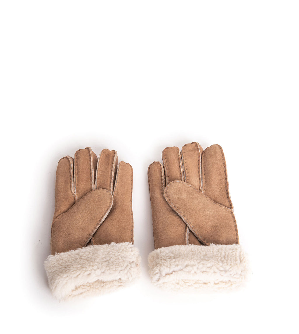 AS*Stitching Gloves With Suede
