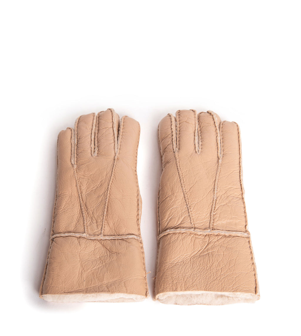AS*Stitching Gloves With Full Grain Leather