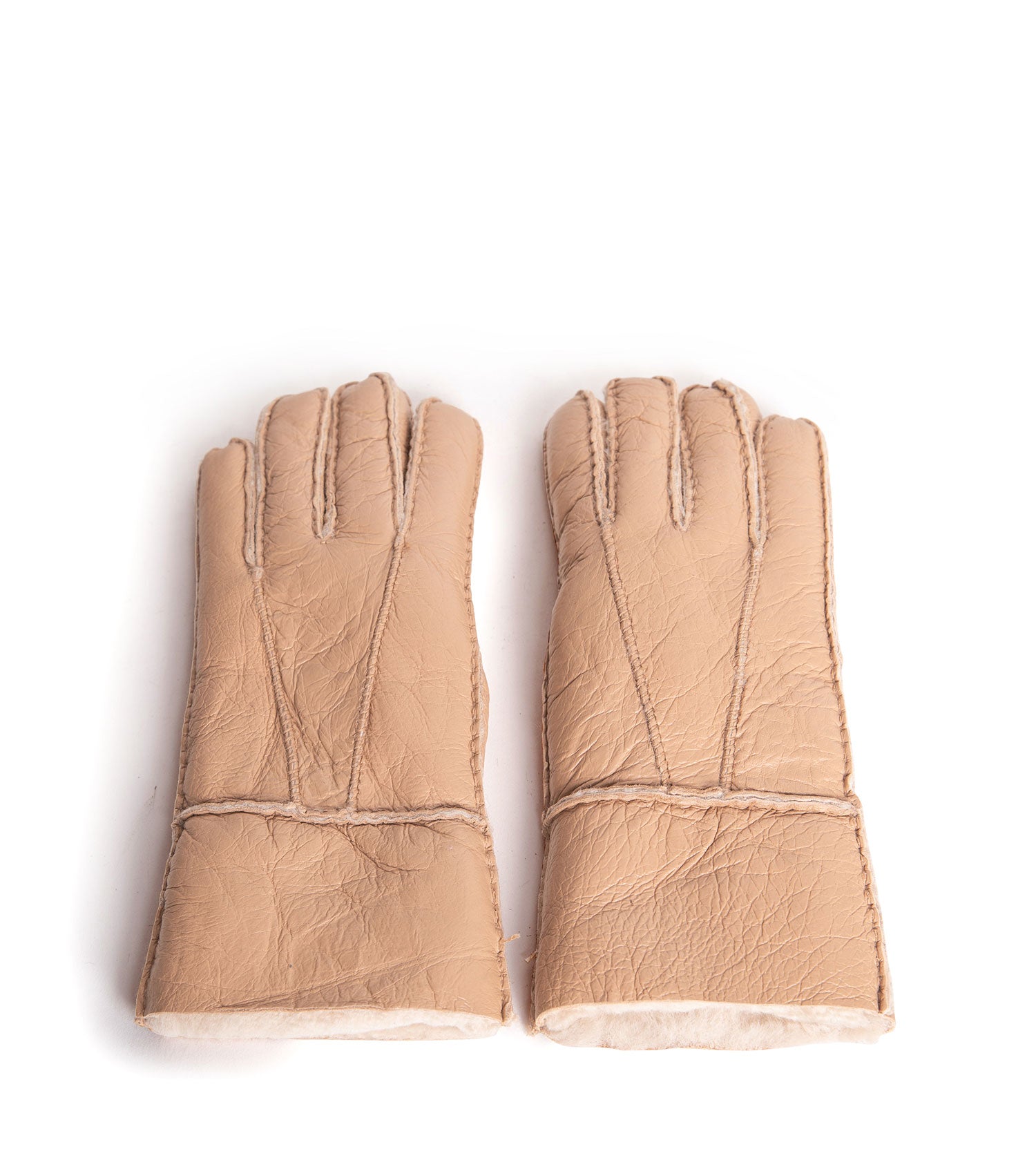 AS*Stitching Gloves With Full Grain Leather