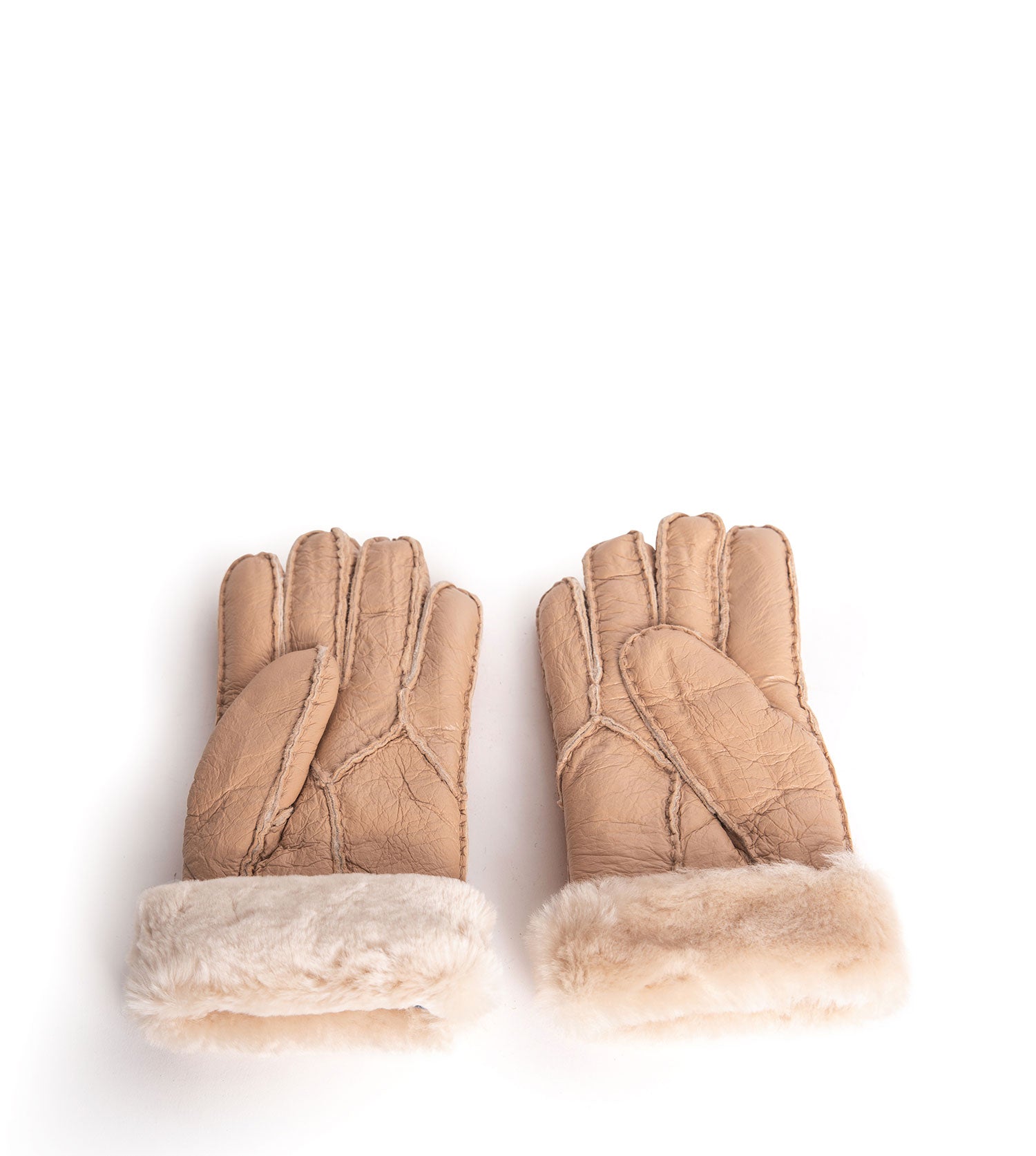 AS*Stitching Gloves With Full Grain Leather