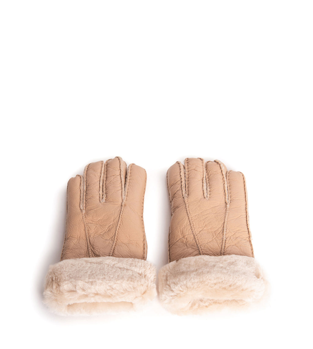 AS*Stitching Gloves With Full Grain Leather