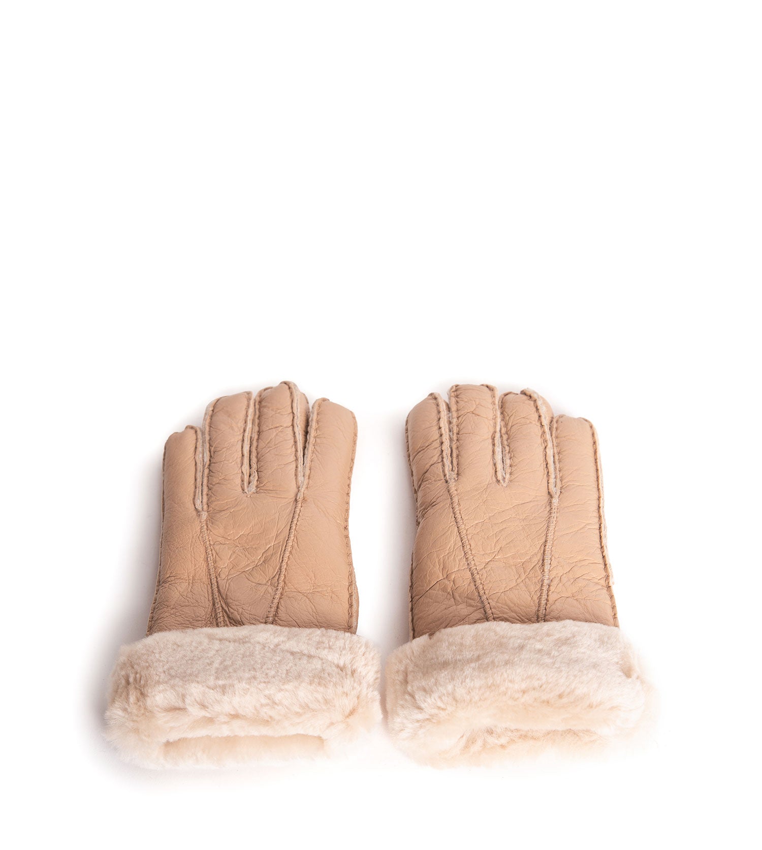 AS*Stitching Gloves With Full Grain Leather