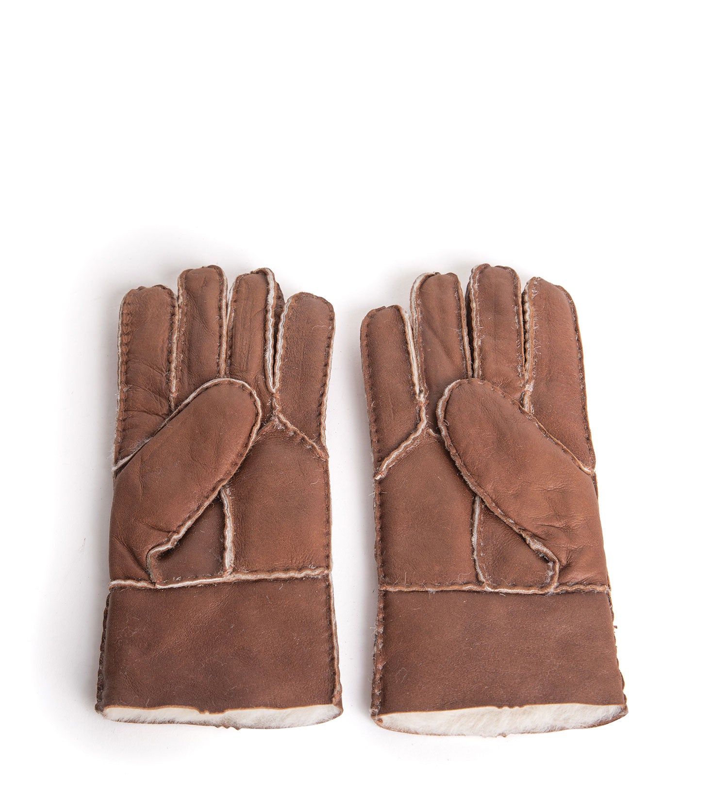 AS*Stitching Gloves With Full Grain Leather