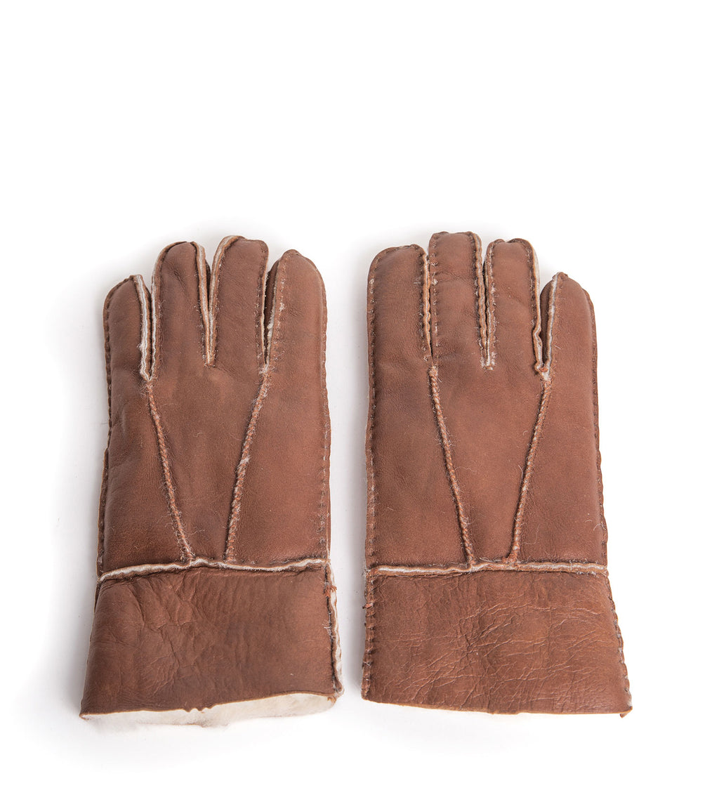 AS*Stitching Gloves With Full Grain Leather