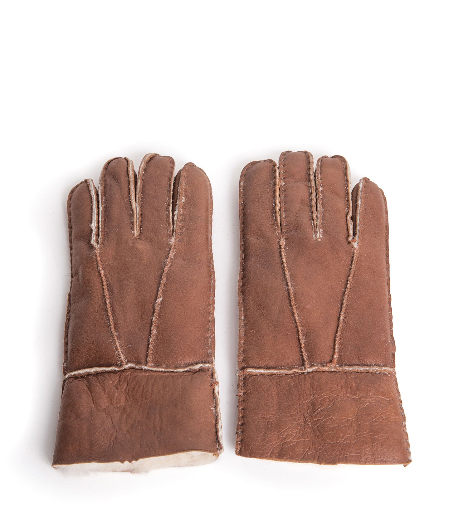 AS*Stitching Gloves With Full Grain Leather