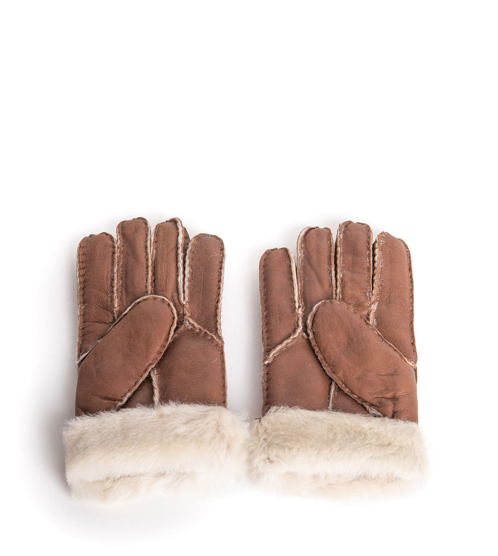 AS*Stitching Gloves With Full Grain Leather