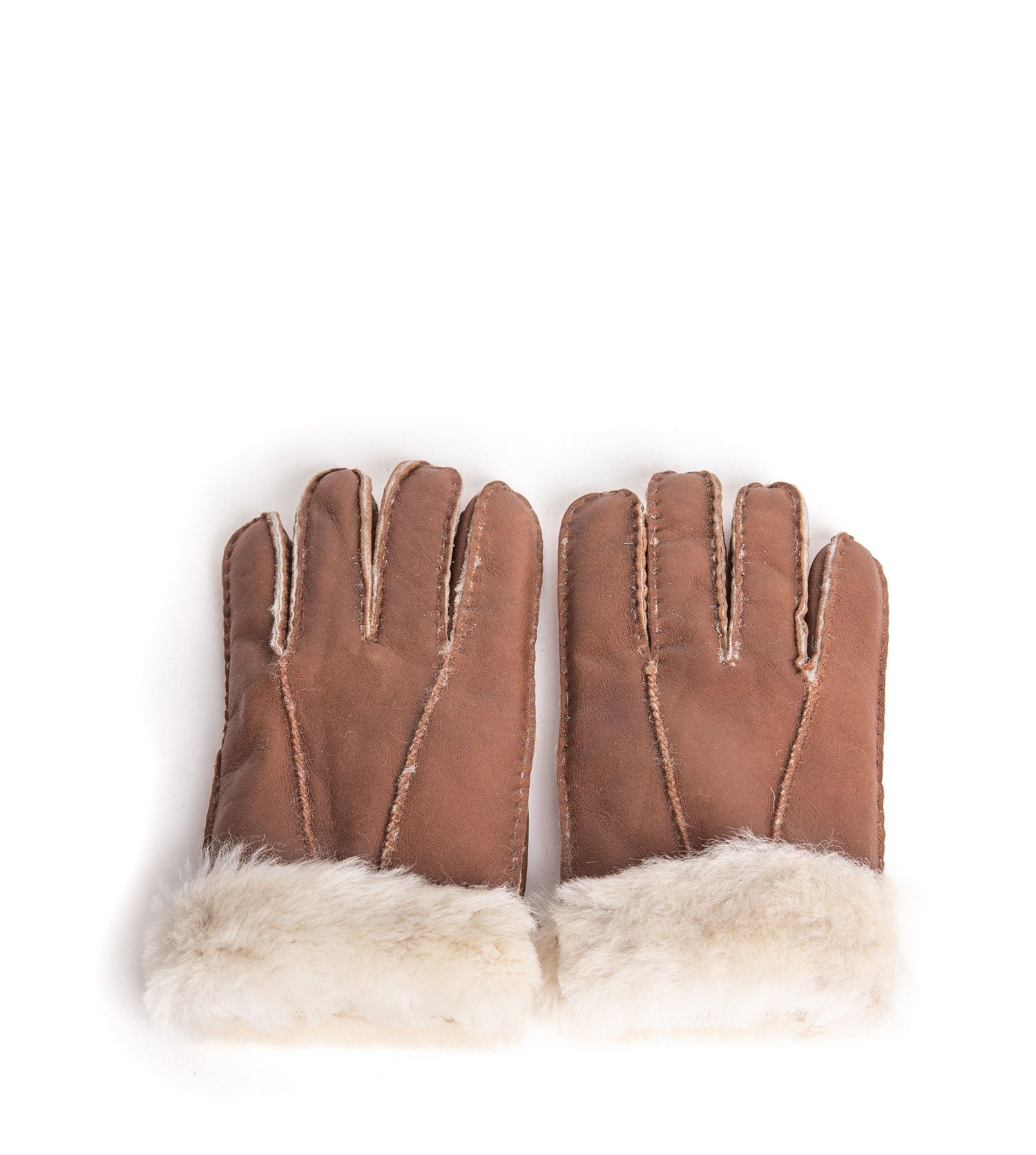 AS*Stitching Gloves With Full Grain Leather