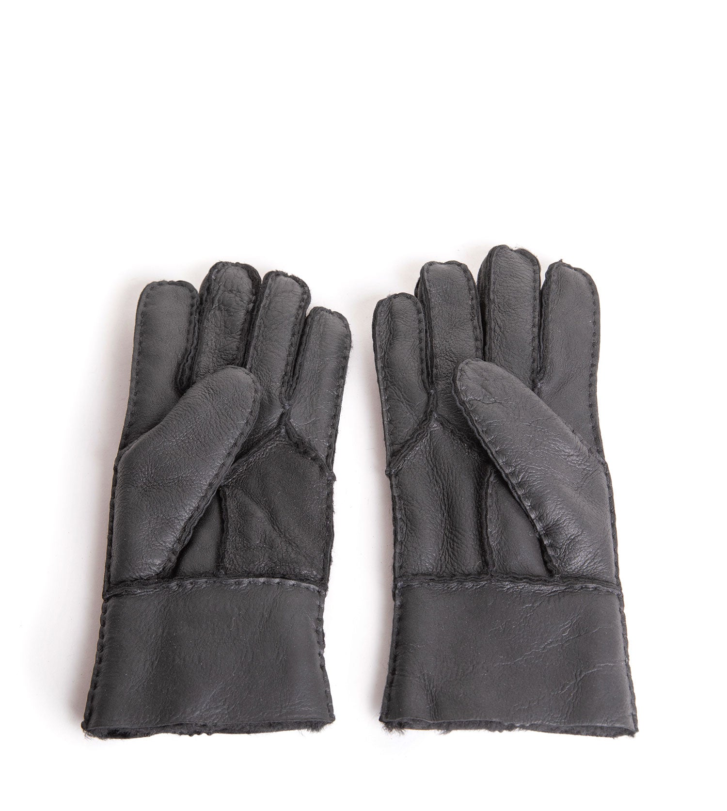 AS*Stitching Gloves With Full Grain Leather