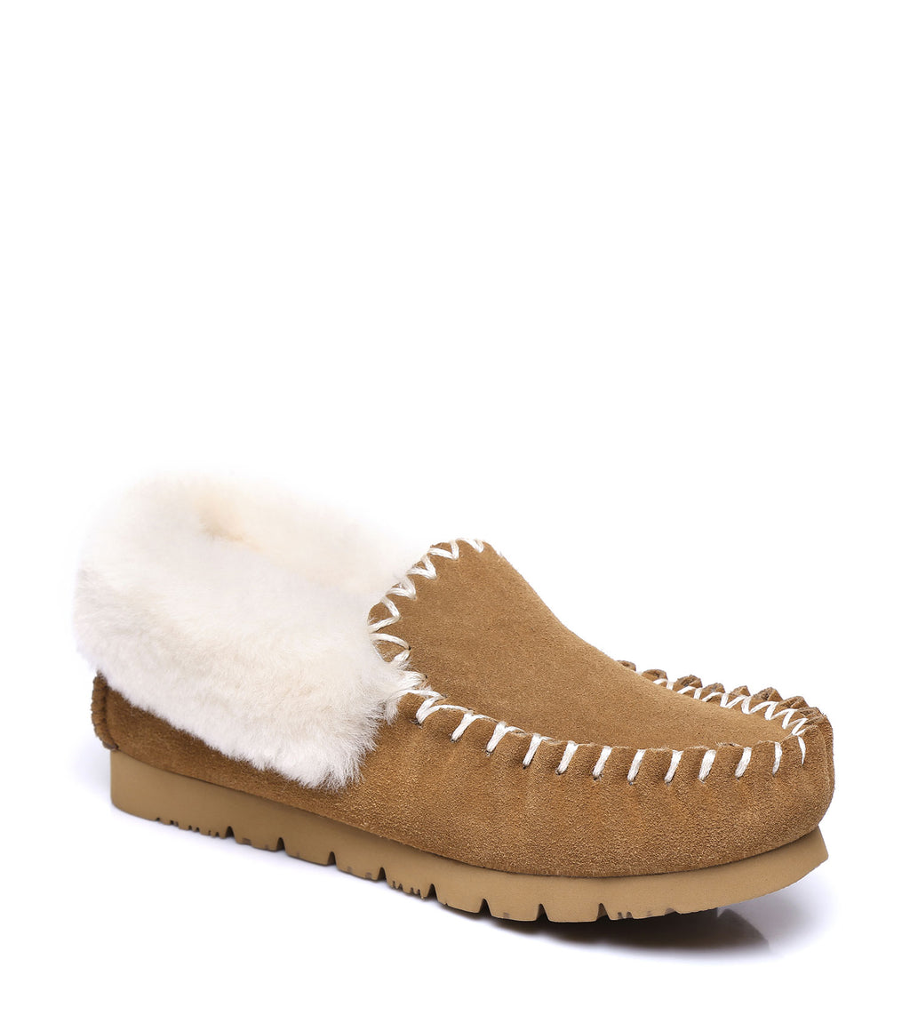 AS*Mens Popo Moccasins Big Size