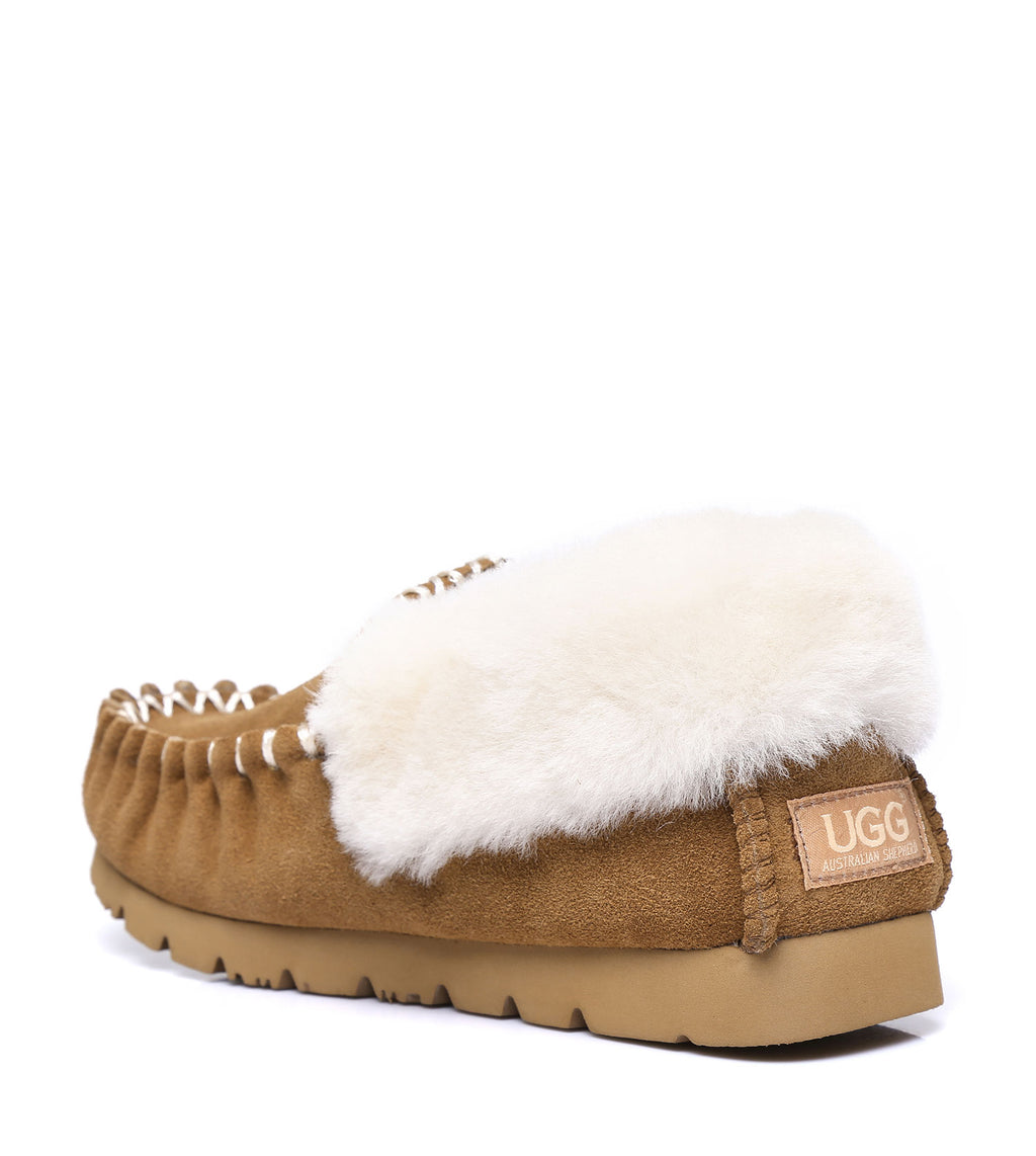 AS*Mens Popo Moccasins Big Size