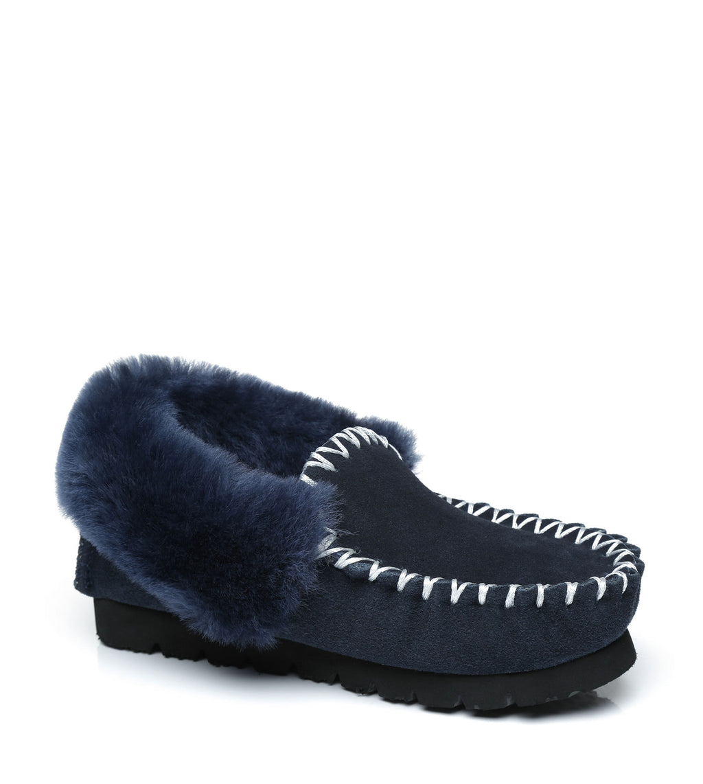 AS*Mens Popo Moccasins Big Size