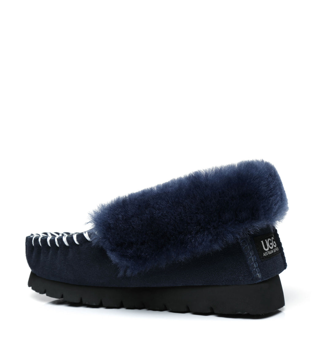 AS*Mens Popo Moccasins Big Size