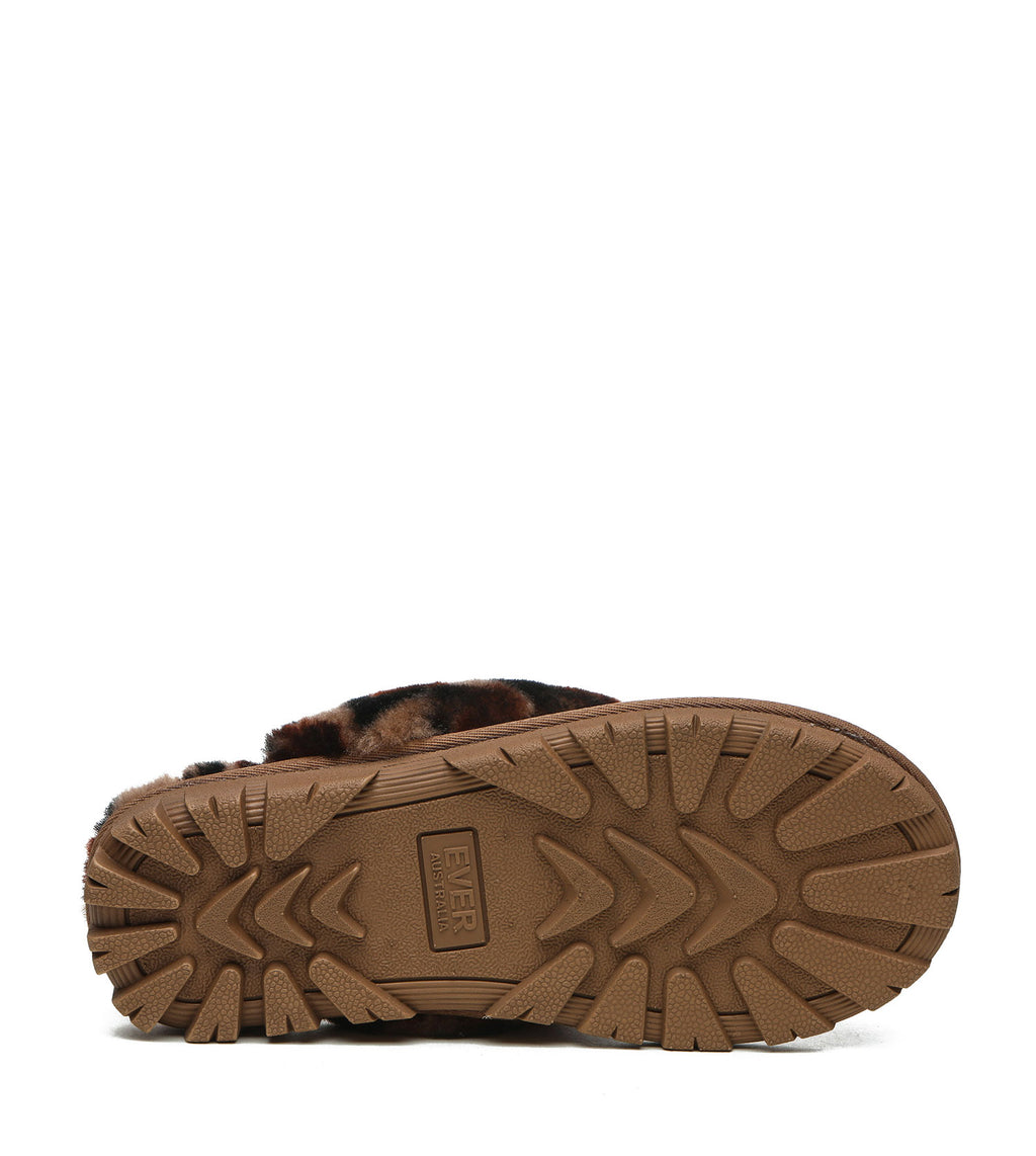 Leopard Print Slipper